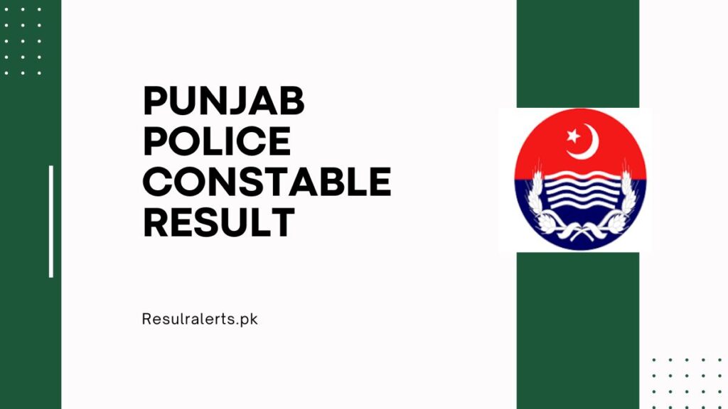 Punjab Police Constable Result 