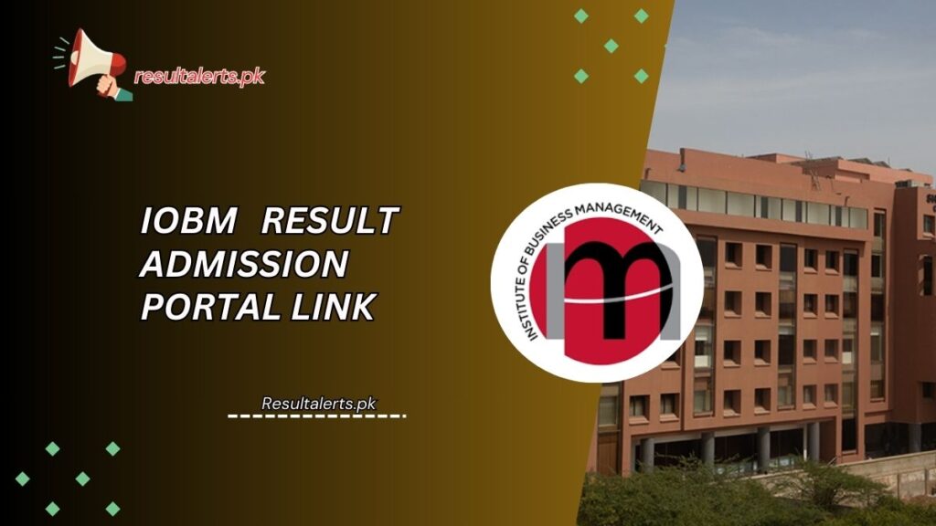 IOBM Result Admission Portal Link