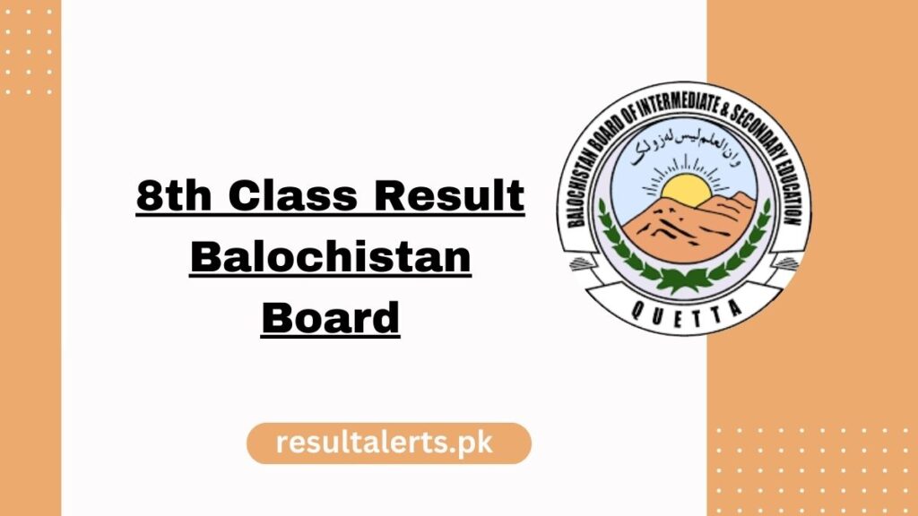 8th Class Result Balochistan Board