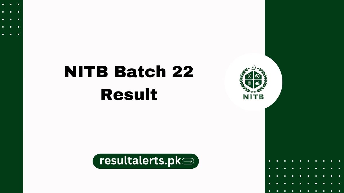 NITB Batch 22 Result